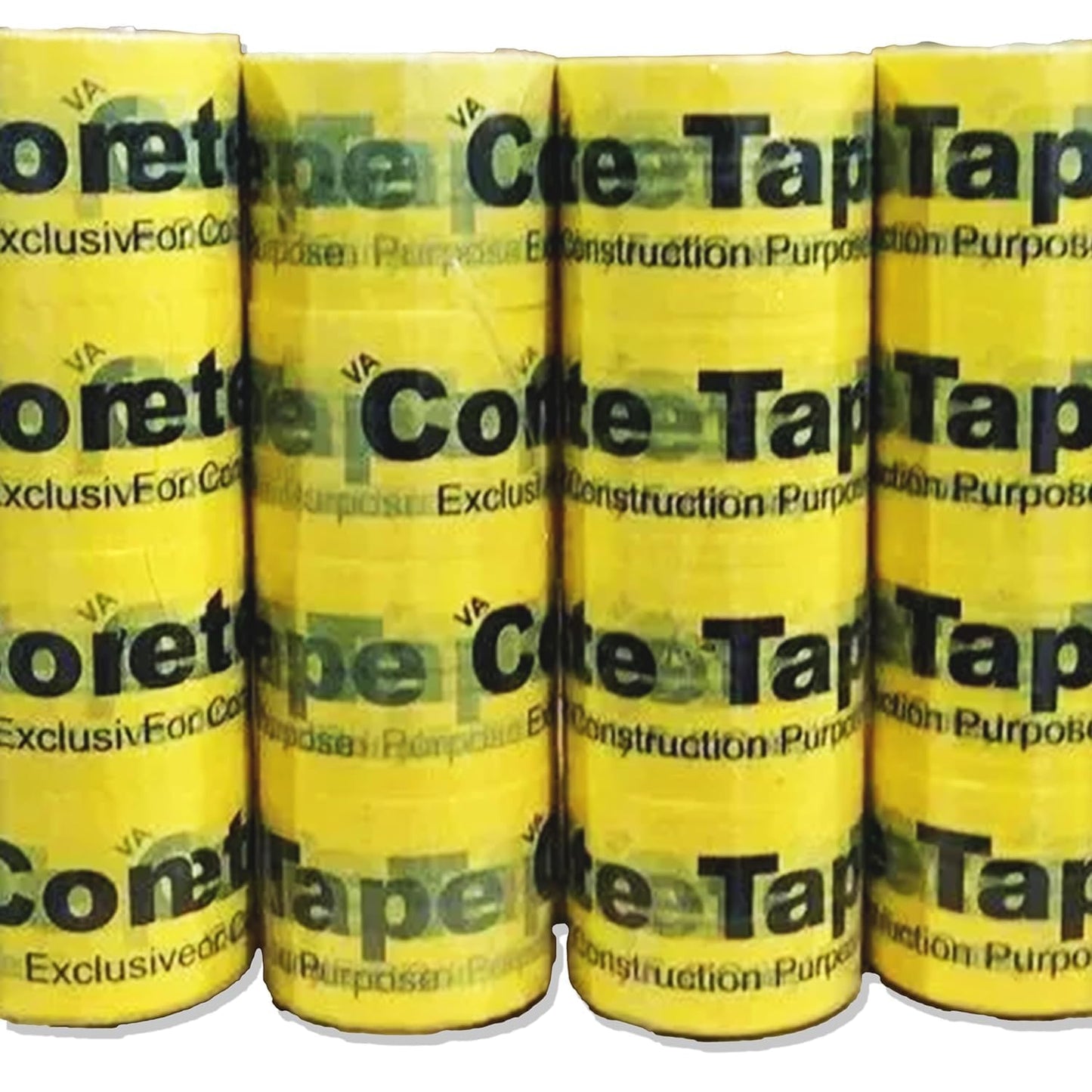 Buildingshop (Pack Of 12 X 40 Meter Per Roll Shuttering Tape/Concrete tape/Bopp Tape Used In Slab For Construction Of Buildings & Multi Purpose Use (12, 40 Meter)