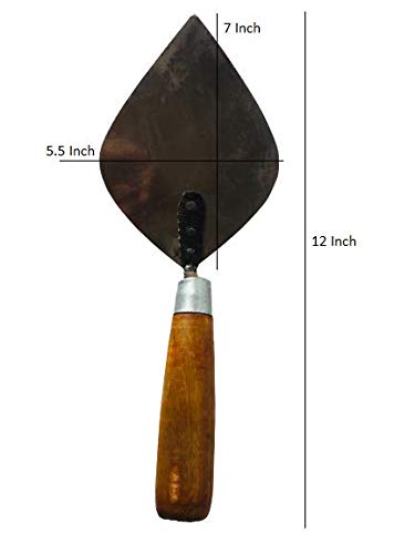 Generic T. U. K Trowel with Metal Blade for The Purpose of Construction- Medium